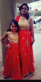 Soumya and her daughter